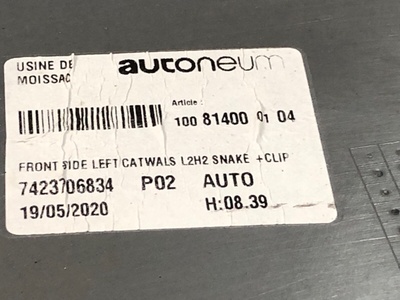 Renault Накладка салона левая RENAULT T б/у (вид 9) Renault Накладка салона левая RENAULT T б/у (фото, вид 9)