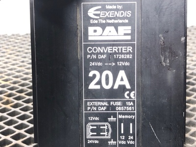 DAF Преобразователь напряжения DAF XF105 б/у (вид 3) DAF Преобразователь напряжения DAF XF105 б/у (фото, вид 3)
