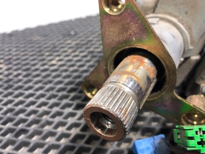 DAF Колонка рулевая в сборе, с ключом DAF XF105 б/у (вид 2) DAF Колонка рулевая в сборе, с ключом DAF XF105 б/у (фото, вид 2)