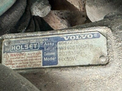 VOLVO Турбина holset VOLVO FH13 б/у (вид 3) VOLVO Турбина holset VOLVO FH13 б/у (фото, вид 3)