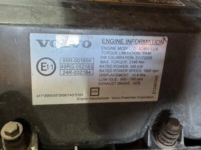 VOLVO ��������� D13C ��� ��������� VOLVO FH13 �/� (����, ��� 2)