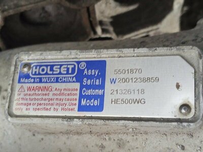 Renault ������� holset HE500WG RENAULT T �/� (����, ��� 6)