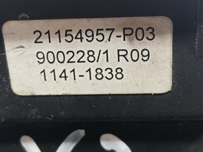 VOLVO Реостат отопителя VOLVO FH13 б/у (вид 3) VOLVO Реостат отопителя VOLVO FH13 б/у (фото, вид 3)