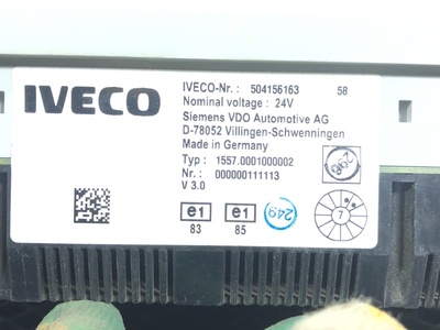Iveco Панель приборов Iveco Stralis б/у (вид 6) Iveco Панель приборов Iveco Stralis б/у (фото, вид 6)