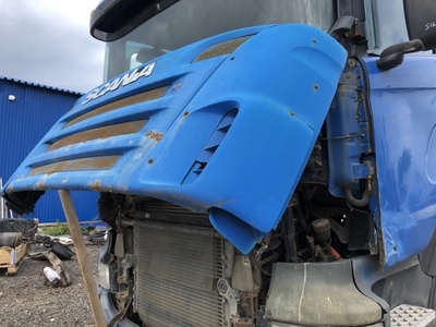 Scania Капот в сборе Scania R б/у (вид 4) Scania Капот в сборе Scania R б/у (фото, вид 4)