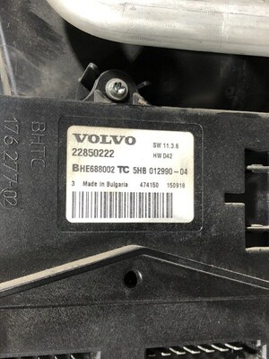 VOLVO Отопитель в сборе Volvo FH4 б/у (вид 5) VOLVO Отопитель в сборе Volvo FH4 б/у (фото, вид 5)